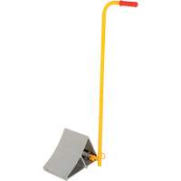 Aluminum Wheel Chock With Handle, 7" W x 11-7/8" D x 7-11/16" H Pathway Supply LP