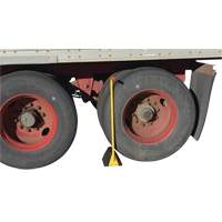 Ergo Handle Wheel Chock, 9-1/4" x 8" x 6", Black Pathway Supply LP