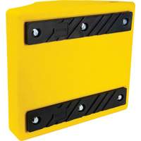 Cale de roue robustes, Ur&eacute;thane, Jaune, 15-1/2" la x 17-7/10" p x 10" h Pathway Supply LP