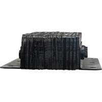 Laminated Dock Bumpers, Vertical, Rubber, 11" W x 4" D x 20" H Pathway Supply LP