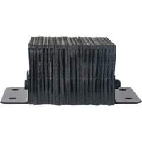 Laminated Dock Bumpers, Horizontal, Rubber, 12" W x 6" D x 10" H Pathway Supply LP