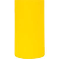 Capuchon en poly&eacute;thyl&egrave;ne pour borne de protection, 4-1/2" dia. x 64" l, Rouge/Jaune Pathway Supply LP