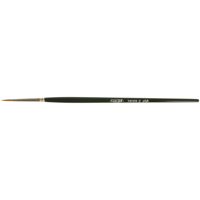 Pinceau d'artiste, Largeur de la brosse de 3/32", Martre rouge, Manche &agrave; Bois Pathway Supply LP