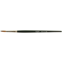 Pinceau d'artiste, Largeur de la brosse de 5/32", Martre rouge, Manche &agrave; Bois Pathway Supply LP