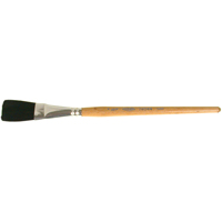 One Stroke Paint Brush, 3/4" Brush Width, Ox Hair, Wood Handle Pathway Supply LP