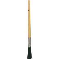 Oval Paint Brush, Bristle, Plastic Handle, 13/32" Width Pathway Supply LP