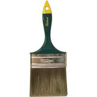 Premier Series Paint Brush, Polyester, Plastic Handle, 4" Width Pathway Supply LP