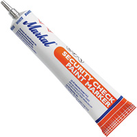 Security Check Paint Marker, 1.7 oz., Tube, White Pathway Supply LP