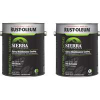 Sierra S60 Water-Based Epoxy Maintenance Coating Kit, Gallon, Black Pathway Supply LP