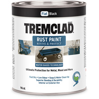 Tremclad&reg; Water-Based Rust Paint, 946 ml, Can, Black Pathway Supply LP