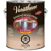 Varathane&reg; Diamond Wood Finish Floors Coating, 3.78 L, Clear, Gloss Pathway Supply LP
