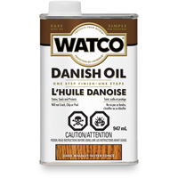 Watco&reg; Danish Oil, 947 ml, Dark Walnut, Transparent Pathway Supply LP