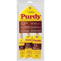 XL Paint Brush Multi-Pack, Poly/Nylon, Wood Handle Pathway Supply LP