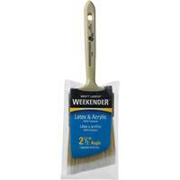 Weekender Angle Paint Brush, Polyester, Plastic Handle, 2-1/2" Width Pathway Supply LP