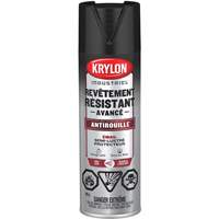 Peinture Tough Coat avec technologie Rust Barrier, Noir, Semi-brillant, 425 g, Canette a&eacute;rosol Pathway Supply LP