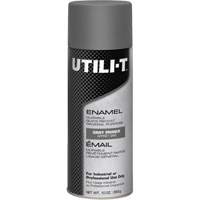 UTILI-T General Purpose Enamel Spray Paint, Grey Primer, 10 oz./283 g, Aerosol Can Pathway Supply LP