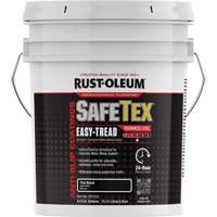 SafeTex&reg; Easy-Tread Acrylic Coating, 4 gal., Water-Based, Flat/Textured, Black Pathway Supply LP