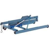 Portable Floor Cranes, 8' Lift, 2000 lbs. (1 tons), 82-1/2" Arm, 69-1/4" H Pathway Supply LP