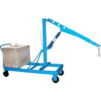 Floor Cranes - Reverse Boom, 8' Lift, 1000 lbs. (0.5 tons), 57" Arm, 78" H Pathway Supply LP