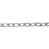 Straight Link Chain, Low Carbon Steel, 1/8" x 350' (106.7 m) L, Grade 30, 400 lbs. (0.2 tons) Load Capacity Pathway Supply LP