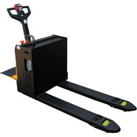 Fully Powered Electric Pallet Truck With  Stand-On Platform, 4500 lbs. Cap., 48" L x 30.25" W Pathway Supply LP