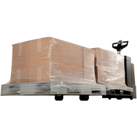 Fully Powered Electric Pallet Truck With  Stand-On Platform, 4500 lbs. Cap., 96" L x 30" W Pathway Supply LP