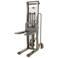 Gerbeur Hefti-Lift, M&eacute;canisme Pompe au pied, Capacit&eacute; de 880 lb, Levage max de 59" Pathway Supply LP