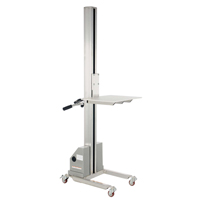 Gerbeur &agrave; levage rapide, M&eacute;canisme &eacute;lectrique, Capacit&eacute; de 125 lb, Levage max de 72" Pathway Supply LP
