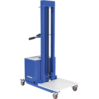 Gerbeur &agrave; levage rapide, M&eacute;canisme &eacute;lectrique, Capacit&eacute; de 400 lb, Levage max de 57" Pathway Supply LP