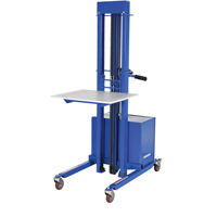 Gerbeur &agrave; levage rapide, M&eacute;canisme &eacute;lectrique, Capacit&eacute; de 400 lb, Levage max de 57" Pathway Supply LP