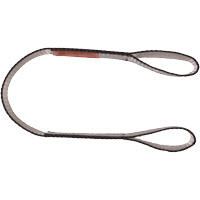 Polyester Web Sling, Double Ply, Double Eye, Type 3, 1" W x 4' L, 3100 lbs. Vertical Cap. Pathway Supply LP