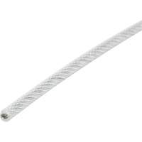 Wire Rope, 1000' (304.8 m) x 1/16", 480 lbs. (0.24 tons), Galvanized Pathway Supply LP