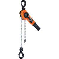 Series 653-A Ratchet Lever Hoist, 5' Lift, 1500 lbs. (0.75 tons) Capacity, Steel Chain Pathway Supply LP