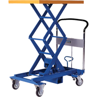 Dandy Lift Scissor Lift Table, 34-4/5" L x 23-3/5" W, Steel, 770 lbs. Capacity Pathway Supply LP