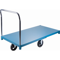 Chariot &agrave; plateforme robuste, 60" lo x 30" la x Capacit&eacute; 2000 lb, Roues en Caoutchouc Pathway Supply LP
