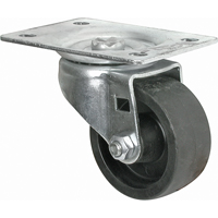Light-Duty Caster, Swivel, 2-1/2" (63.5 mm), Polyolefin, 200 lbs. (91 kg.) Pathway Supply LP