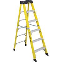 Industrial Heavy-Duty Stepladders (6400 Series), 6', Fibreglass, 300 lbs. Capacity, Type 1A Pathway Supply LP