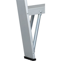 Commercial Duty Stepladders (2400 Series), 4', Aluminum, 225 lbs. Capacity, Type 2 Pathway Supply LP