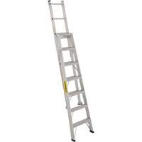 2700 Series Industrial Duty Multi-Way Ladders, 7', Aluminum, 250 lbs. Cap., ANSI 1, CSA 1 Pathway Supply LP