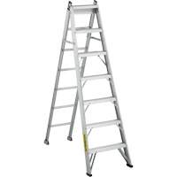 2700 Series Industrial Duty Multi-Way Ladders, 7', Aluminum, 250 lbs. Cap., ANSI 1, CSA 1 Pathway Supply LP