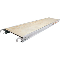 Plateformes de travail - Plancher en contreplaqu&eacute;, Bois, 7' lo x 19" la Pathway Supply LP