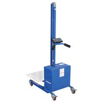 Gerbeur &agrave; plateforme &agrave; &eacute;l&eacute;vation rapide, M&eacute;canisme &eacute;lectrique, Capacit&eacute; de 175 lb, Levage max de 57" Pathway Supply LP