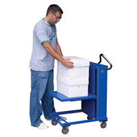 Plateformes auto-&eacute;l&eacute;vatrices, 20" lo x 20" la, Acier, Capacit&eacute; 230 lb Pathway Supply LP