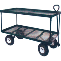 Double Deck Wagon, 24" W x 48" L, 600 lbs. Capacity Pathway Supply LP