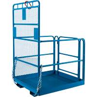 Nacelle &eacute;l&eacute;vatrice pour travail en hauteur, 48" x 48" x 72" h, Capacit&eacute; de 1000 lb, Acier Pathway Supply LP