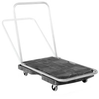 Chariot &agrave; plateforme utilitaire, 30-1/2" lo x 20-1/2" la, 250 lb cap, Roues Caoutchouc Pathway Supply LP