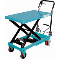 Heavy-Duty Hydraulic Scissor Lift Table, 32" L x 19-3/4" W, Steel, 1100 lbs. Capacity Pathway Supply LP