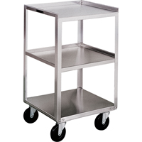 Equipment Stands, 3 Tiers, 16-3/4" W x 30-1/8" H x 18-3/4" D, 300 lbs. Capacity Pathway Supply LP
