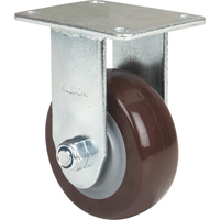 Caster, Rigid, 4" (101.6 mm), Polyurethane, 440 lbs. (199.58 kg.) Pathway Supply LP