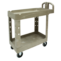 Chariot utilitaire robuste - 4500-88, 2 tiers, 17-1/8" x 33-1/4" x 39", Capacit&eacute; 500 lb Pathway Supply LP